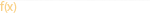 f(x)