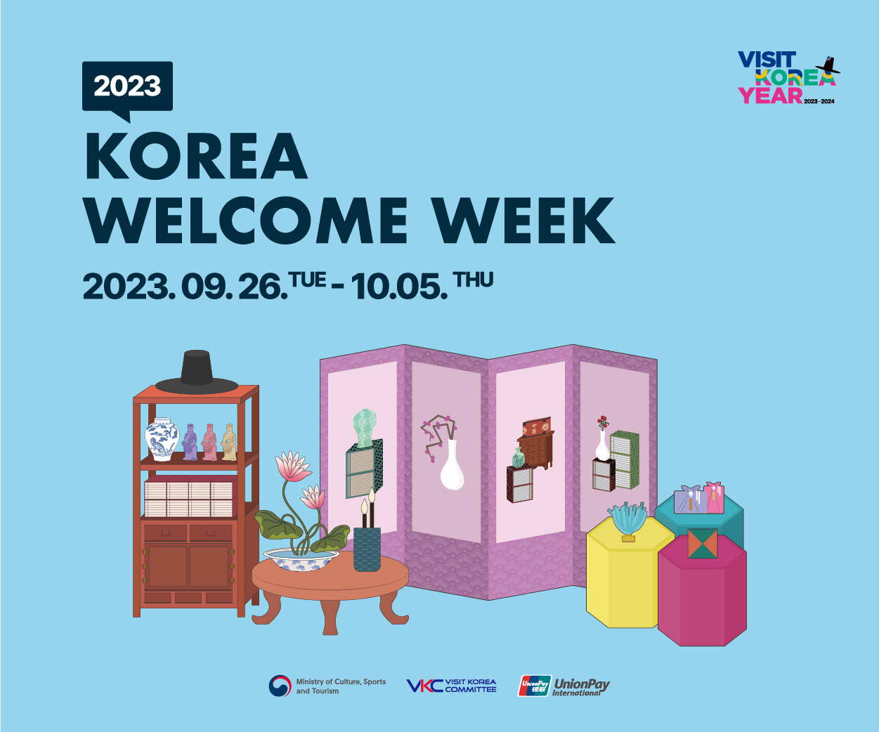 korea welcome week 2023.09.26~10.05